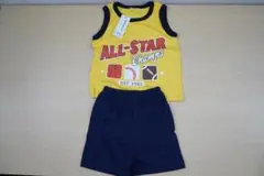 ALL-STAR Champs タンクトップ＆ショートパンツセット 120