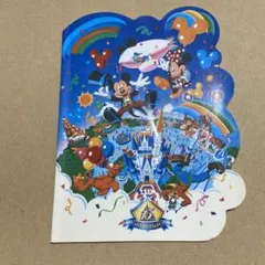 ディズニーランド15周年　ノート　レトロ