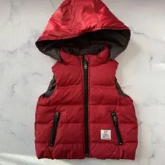 BeBe 中綿ダウンベスト 90cm