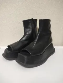 JEANASIS ジーナシス 厚底 ブーサン ブーツ サンダル オープントゥ L