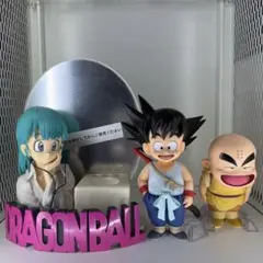 一番くじ ドラゴンボール A賞 孫悟空＆クリリン B賞 ブルマ フィギュア