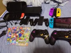 Nintendo Switch本体とゲームソフト3本セット