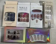 ネイルチップセット 6点セット