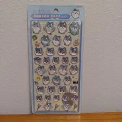 ボンボンドロップシール　ハチワレ　ちいかわ