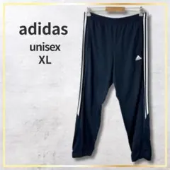 00's vintage adidas トラックパンツ ダークネイビー 刺繍ロゴ