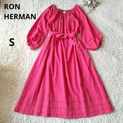 ebure Ron Herman ☆美品 ノースリーブワンピース ブラウン 36 - メルカリ