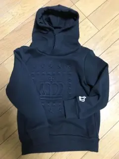 baby dollブラックデザイン パーカー110