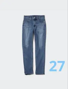 UNIQLO スリムストレートジーンズ（丈長め76センチ）
