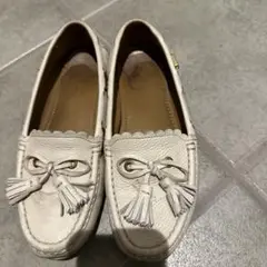 【新品未使用】COACH ホワイトレザー ローファー24cm 楽天市場】Coach コーチ HANNA Leather Loafer ハンナ