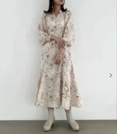 マジェスティックレゴン　クラシカル　フラワー　ワンピース