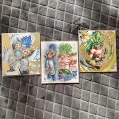 ドラゴンボール 色紙 ブロリー ゴジータ