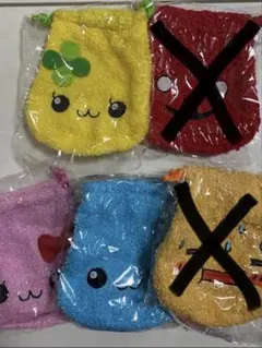 しずくちゃん　巾着　3点セット