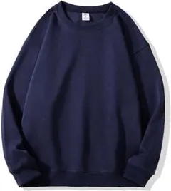 連休準備❗️ネイビートレーナー Lサイズ