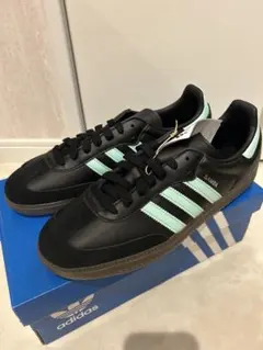 ティファニーブルー】adidas Samba OG ブラック/ミント - メルカリ