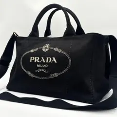 ERI※プロフィール確認必須様専用　プラダ カナパ M ハンドバッグ 2way