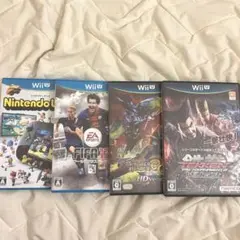 Wii U ゲームソフト 4本セット