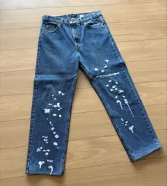 ink sun light 刺繍　デニム　リメイク　リーバイス505