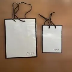 COACH ショップ袋 大小セット