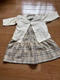 【もぐみ様専用】イーストボーイ　チェックワンピース　セット