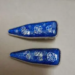くらげのヘアクリップ
