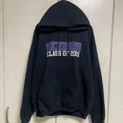 SENLORSCLASSパーカープリントロゴ フーディー オーバーサイズ L