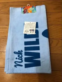 ズートピア フェイスタオル ニック ジュディ タオル ブルー