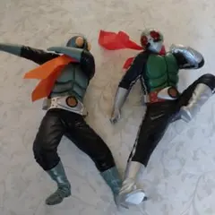 仮面ライダー 1号 2号　アクションフィギュア 2体 ビックサイズ 非売品　⑤