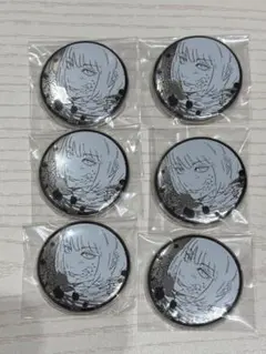 呪術廻戦 裏梅 ジャンプショップ シルバー缶バッジ 6点
