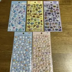 新品　クーリア　ぷっくり　シール5枚セット