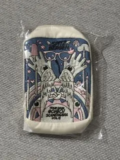 【オフィシャルストア完売】スピッツ　ゴースカ　祝祭刺繍ポーチ カラビナ付のサムネイル