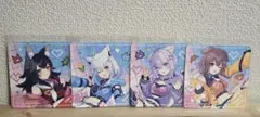 超超超超ゲーマーズ　コースター　大神ミオ 白上フブキ 戌神ころね 猫又おかゆ