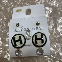 レディースピアス両耳4セット