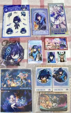 韓国 原神 ホヨランド マムズタッチコラボ オロルンキーホルダー フォトカードのサムネイル