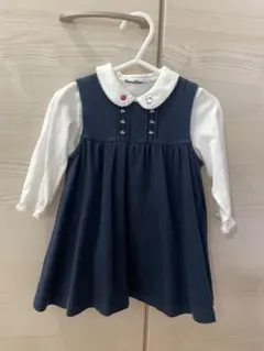 ♡familiar♡ お花柄　ワンピースのサムネイル
