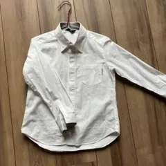 コムサ　120 ホワイト長袖シャツ　入学式　卒園式　男の子
