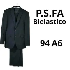 パーフェクトスーツファクトリー✨ Bielastico シングルボタン紺上下