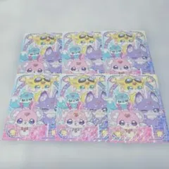 名探偵プリキュア　マシュたん　ジェット先輩　ぽちたん　シュシュたん　カード　集合