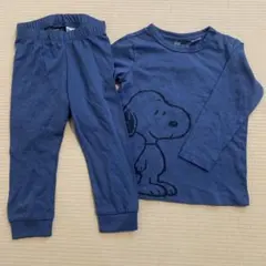 H&M スヌーピー パジャマセット 80