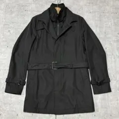 極美品 HIDEAWAYS NICOLE ハーフコート ハイダウェイ ニコル