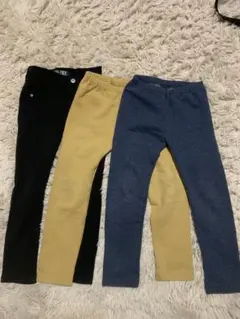 UNIQLO キッズレギンス 3点セット