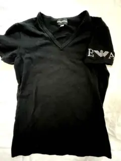 EMPORIO ARMANI エンポリオアルマーニ ラインストーン Tシャツ