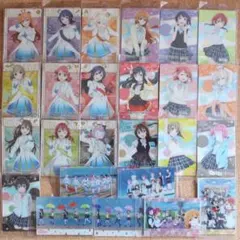 ◆〈即購入可〉ラブライブウエハースカード 虹パ/夏服ノーマルコンプセット