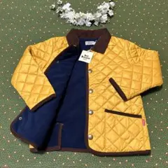 新品 ホットビスケッツ　ミキハウス 110cm キッズ　キルティング　ジャケット