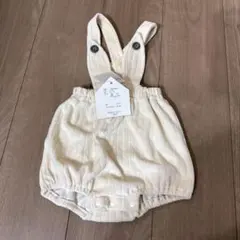 うさぎ　ロンパース 80サイズ うさ耳　コノコ　バースデイ