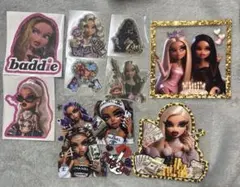 BRATZ ハーフ防水シール3枚 アメステ6枚セット