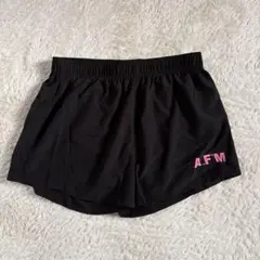 ATHFORM A.F.M 黒ショートパンツ　スポーツウェア　ランニング　ヨガ
