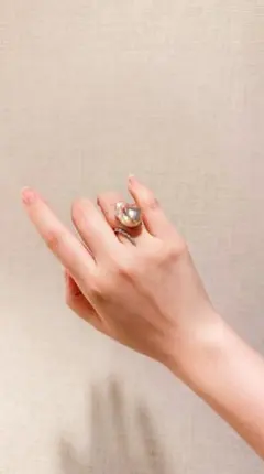 ミルク　odul オジュール　スターカットリング　SLOBE IENA ミルク様専用 odul オジュール スターカットリング SLOBE IENA - メルカリ