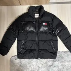 TOMMY JEANS ブラック ダウンジャケット Sサイズ