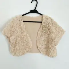 花柄ボレロ　アイボリー