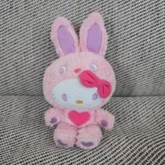 【レア】サンリオ　ハローキティ カラフルバニー ぬいぐるみ　うさぎ